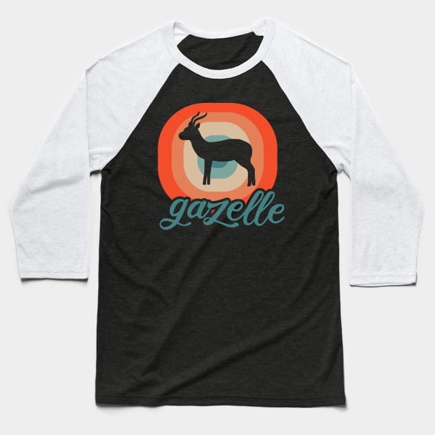 african gazelle design lover savanna Baseball T-Shirt by FindYourFavouriteDesign